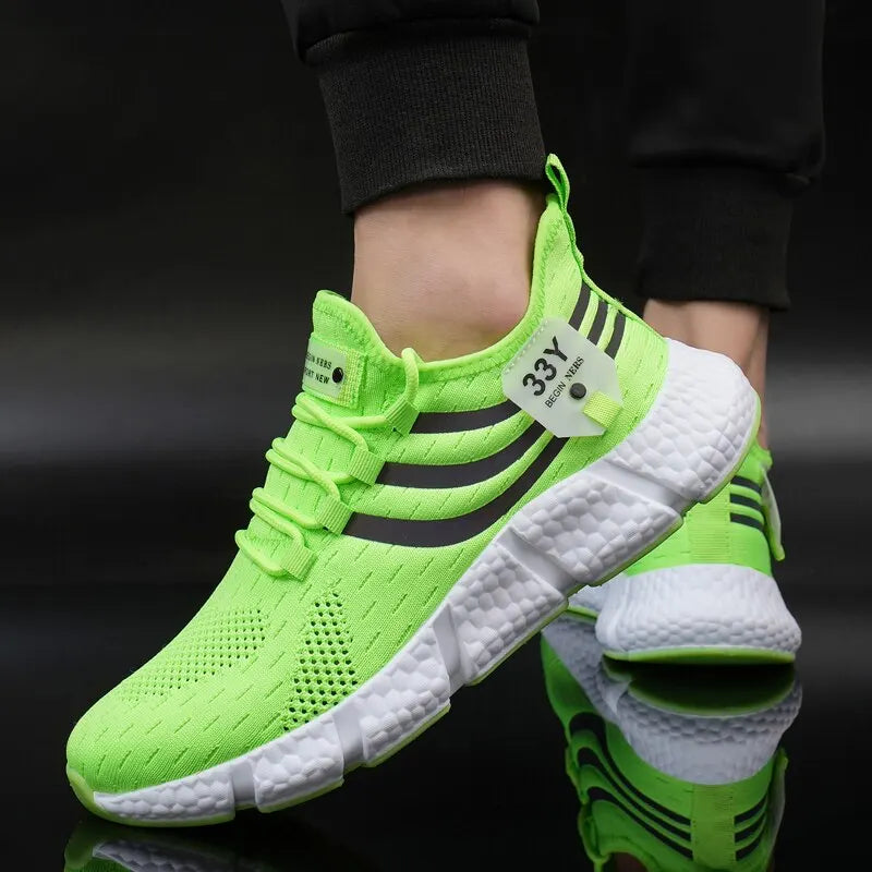 Breathable Lightweight Sneakers - Casual Sport Kicks